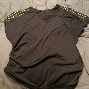 Black Gold Blouse